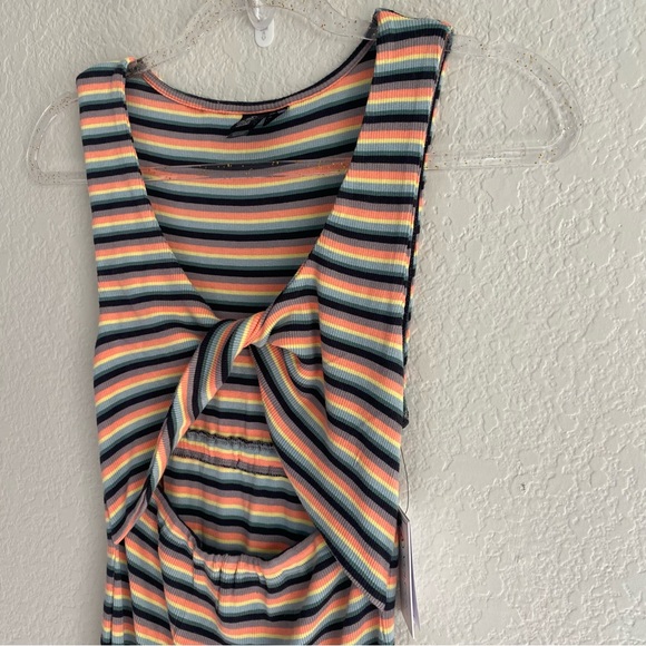 Volcom Women's Lived In Lounge Knit Twist Dress - Picture 4 of 8